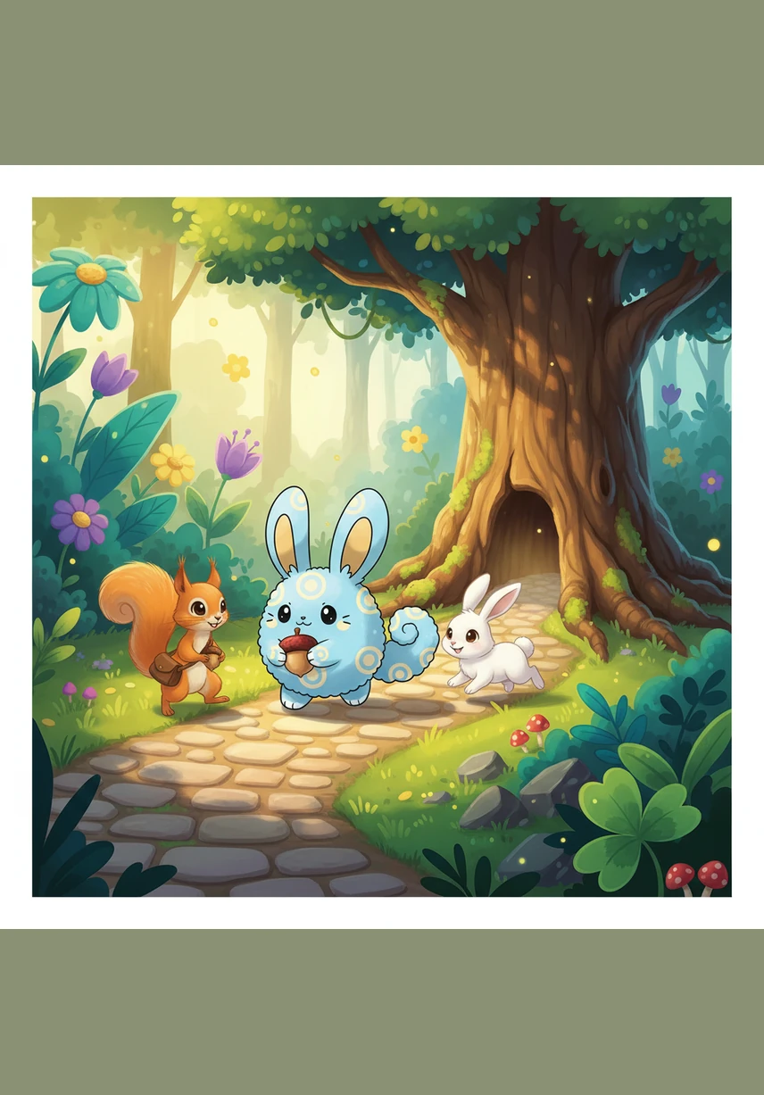 Deși vede o acadea colorată și tentantă la taraba din drum, Pipo decide să treacă pe lângă ea și să păstreze bănuțul pentru obiectivul său cel mare. El înțelege acum diferența dintre o dorință de moment și un vis important care necesită efort și economisire. Este mândru că poate să reziste tentației pentru un scop mai înalt.