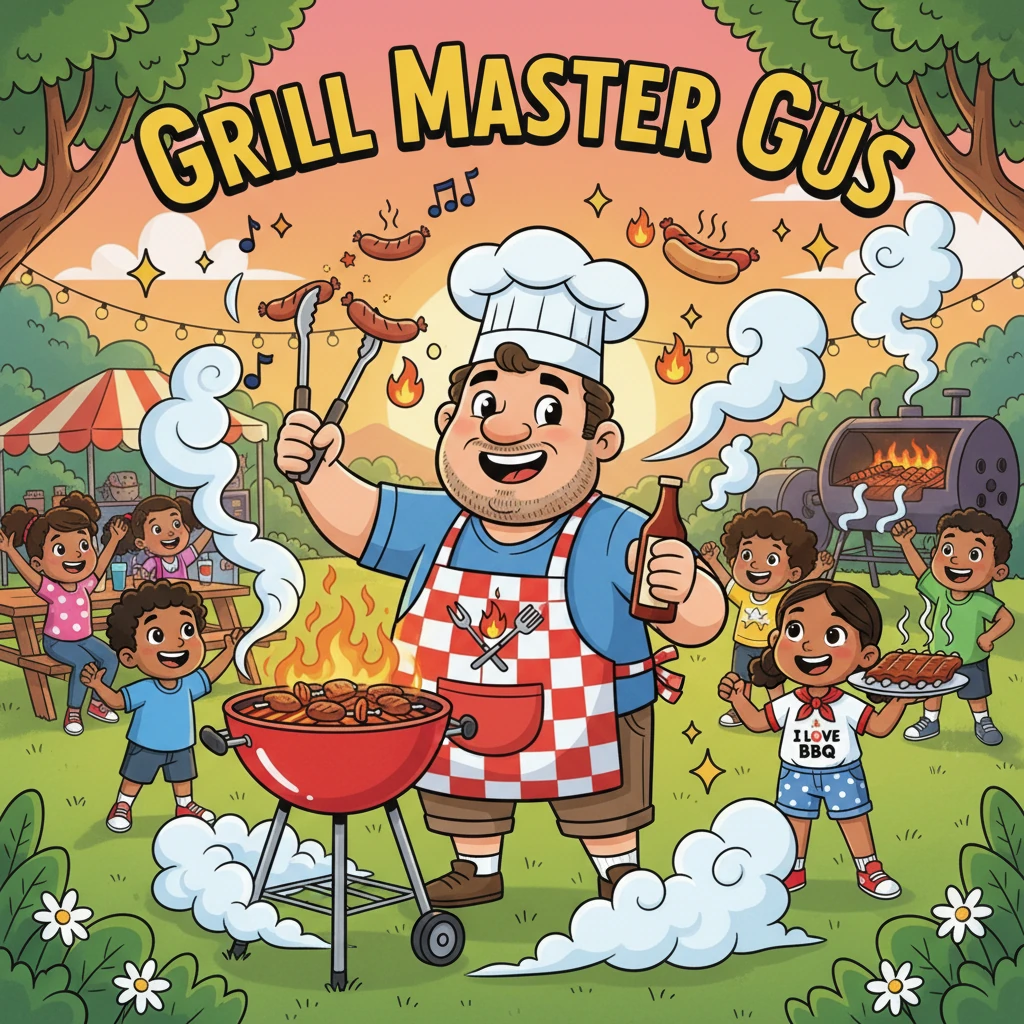 Grill Master Gus and the Great BBQ Adventure - educational