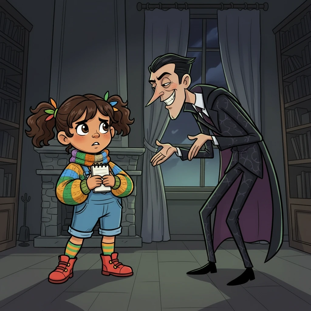 He showed no embarrassment at his odd question; on the contrary, he broke into a laugh that seemed straight out of a villain's playbook. His amusement was unsettling, and Daria felt a sense of growing unease at his joviality.