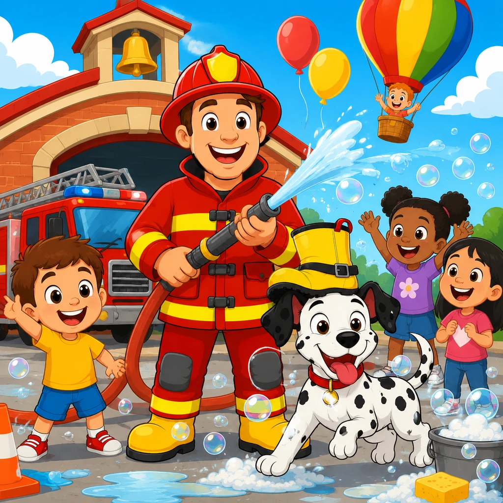 Firefighter Fred and the Silly Sparky - educational