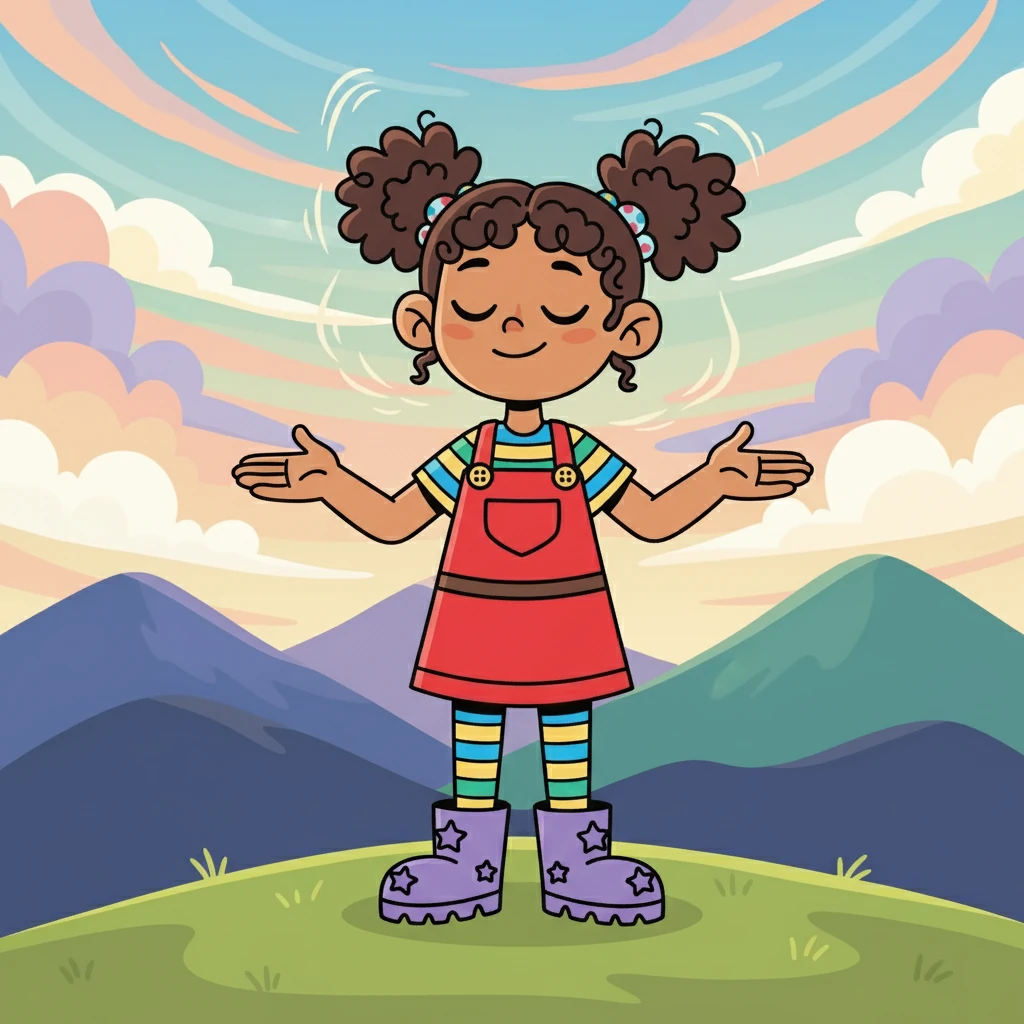 Closing her eyes, Parwana listened to the whispers of the mountains. They spoke of the importance of kindness, the beauty of nature, and the strength of family. She felt a deep sense of peace.