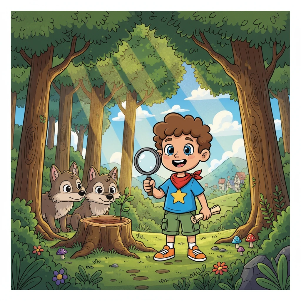 Leo and the Wild Return: A German Forest Adventure - educational
