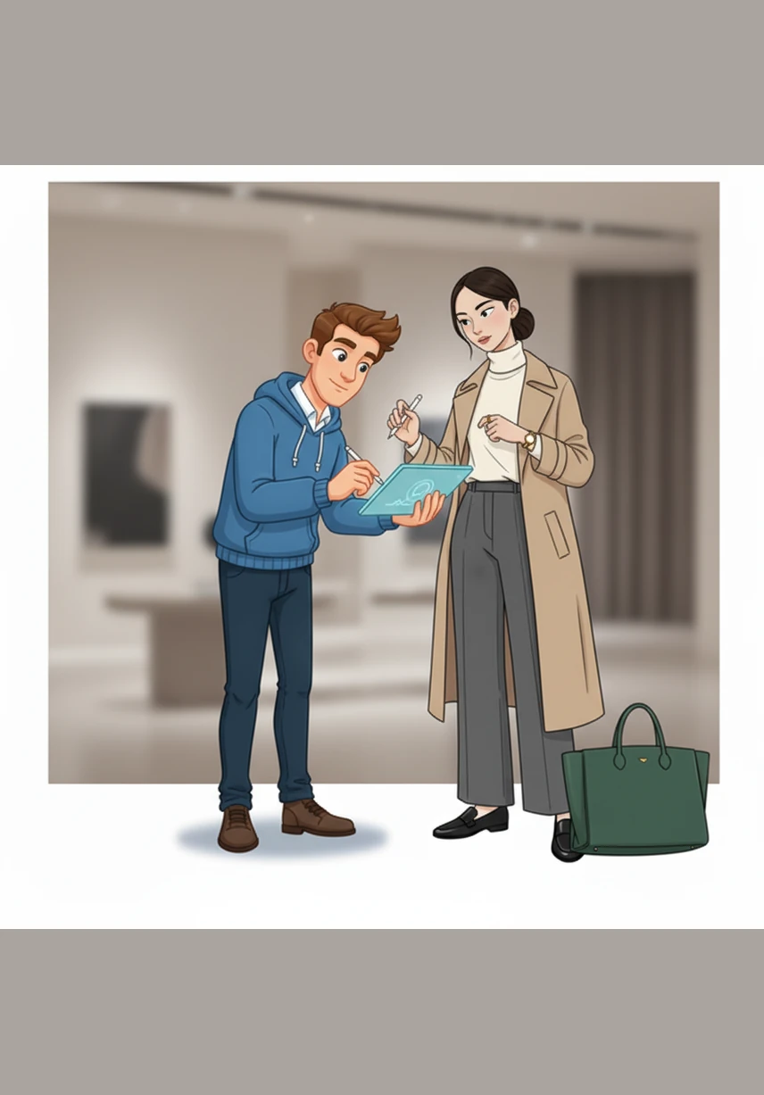 After a rejuvenating session, the client provides a digital signature on a sleek tablet interface. This final touch of high-end technology ensures safety and professionalism, sealing the experience with a layer of modern security.