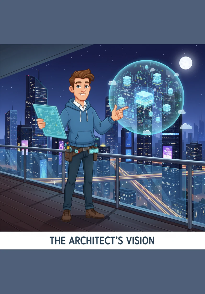 Julian looks out over the city lights from his balcony, knowing his Master Blueprint has changed the wellness industry forever. With technology as his foundation and luxury as his guide, the future of his empire looks brighter than ever before.