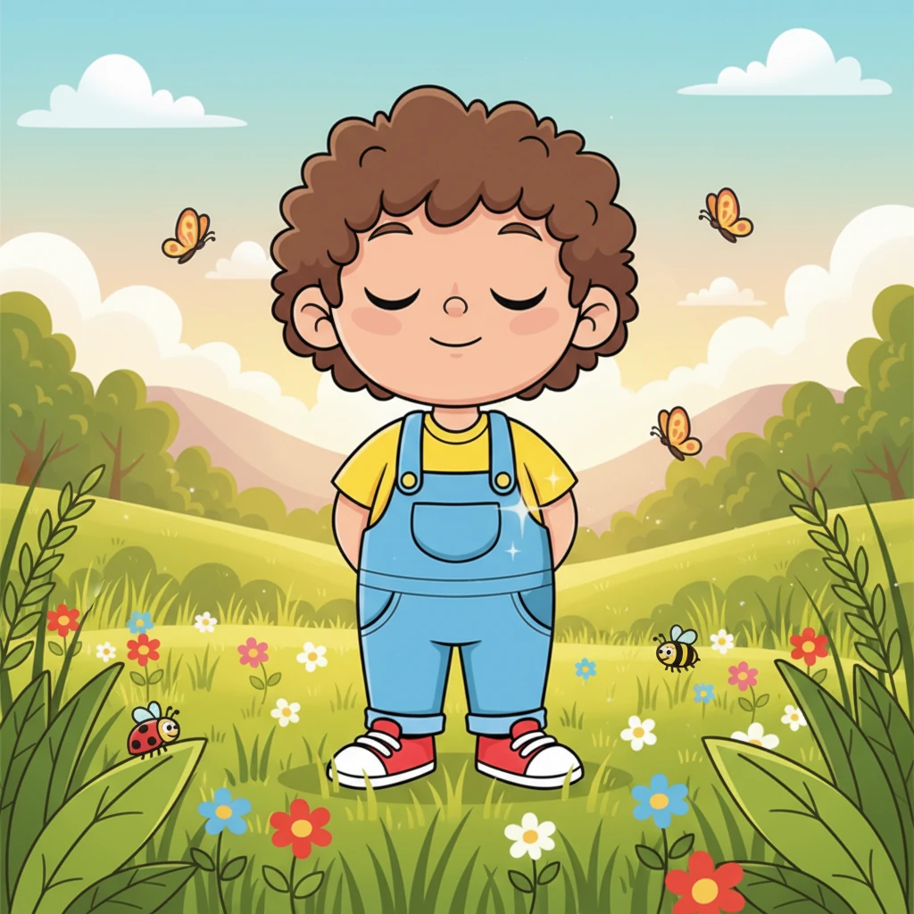 Now, Bodhi often pauses, takes a deep breath, and truly experiences the world around him. He still loves to play and explore, but with a calm, happy heart. He understands that every moment is a special gift, full of little wonders waiting to be discovered.
