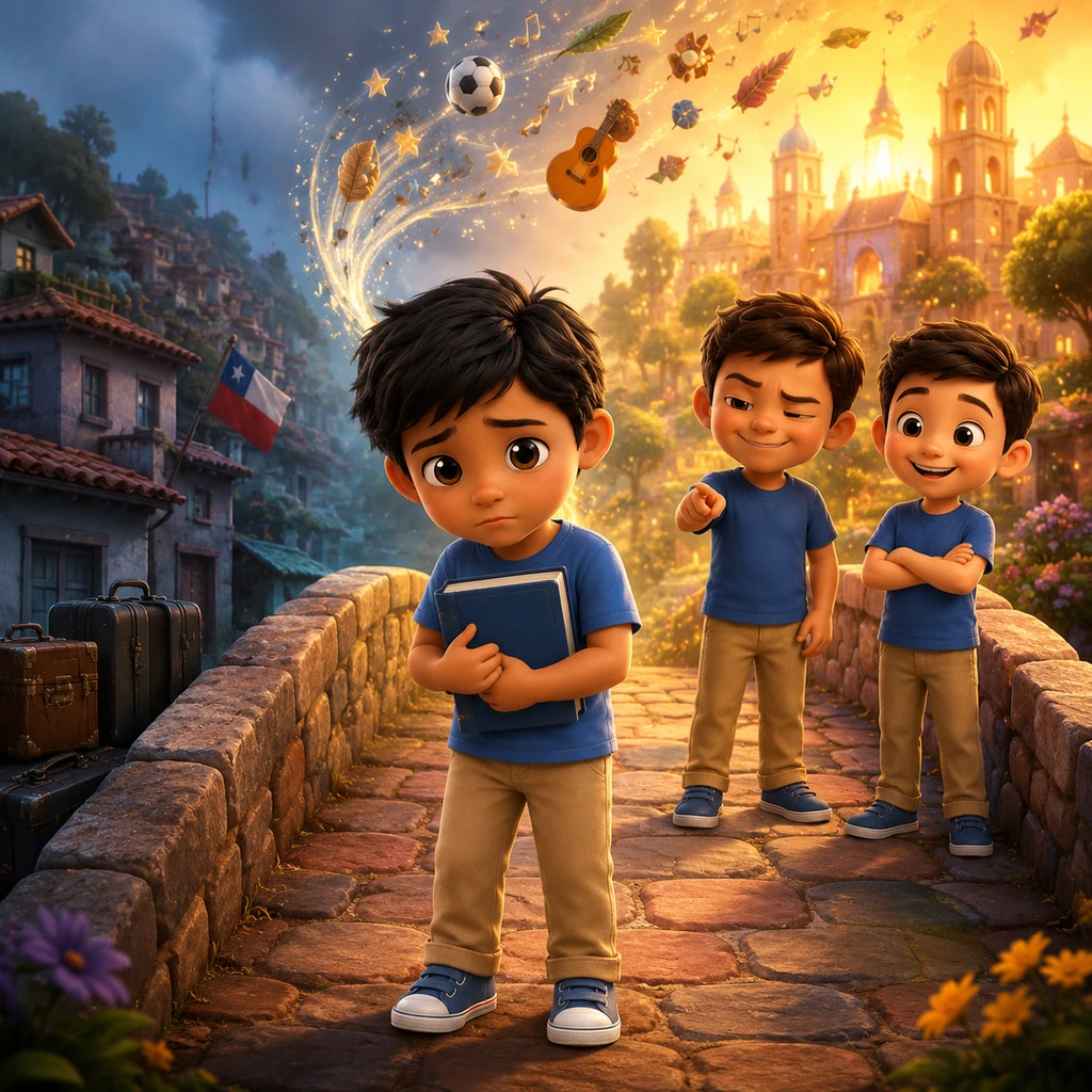 El Puente de las Palabras: El Viaje de Diego - Educational stories