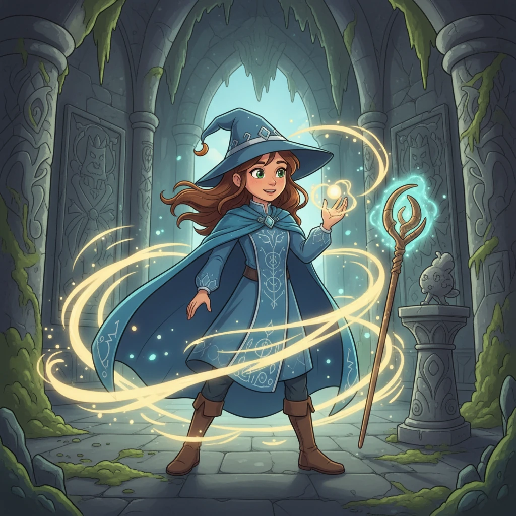 Finally, after overcoming countless obstacles, Elara discovered the cape hidden within an ancient temple. As she donned the cape, a wave of energy surged through her, amplifying her magical abilities. Armed with both relics, she prepared to confront Malakor.