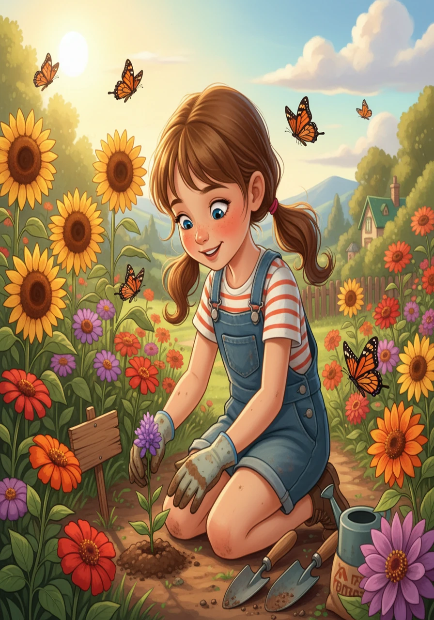 Sophie's Butterfly Garden - Educational stories