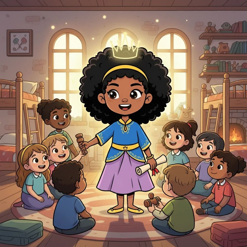 Elara, with a renewed spirit, continued to spread love and kindness throughout the orphanage. She knew, deep in her heart, that she truly mattered to her Father and King, and that knowledge filled her with joy and confidence. She found strength in loving herself and in knowing that she was loved.