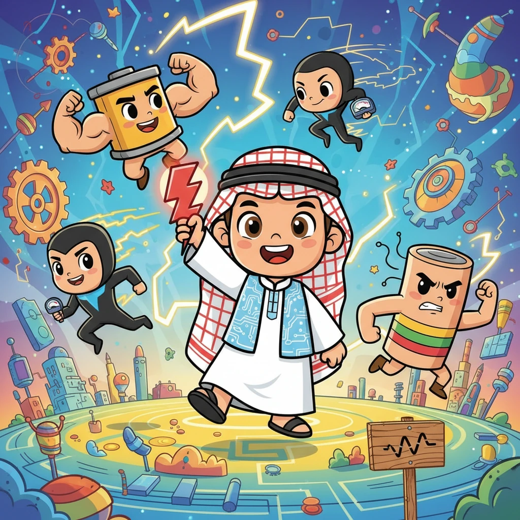 قصة أومي وقانون أوم السحري - educational