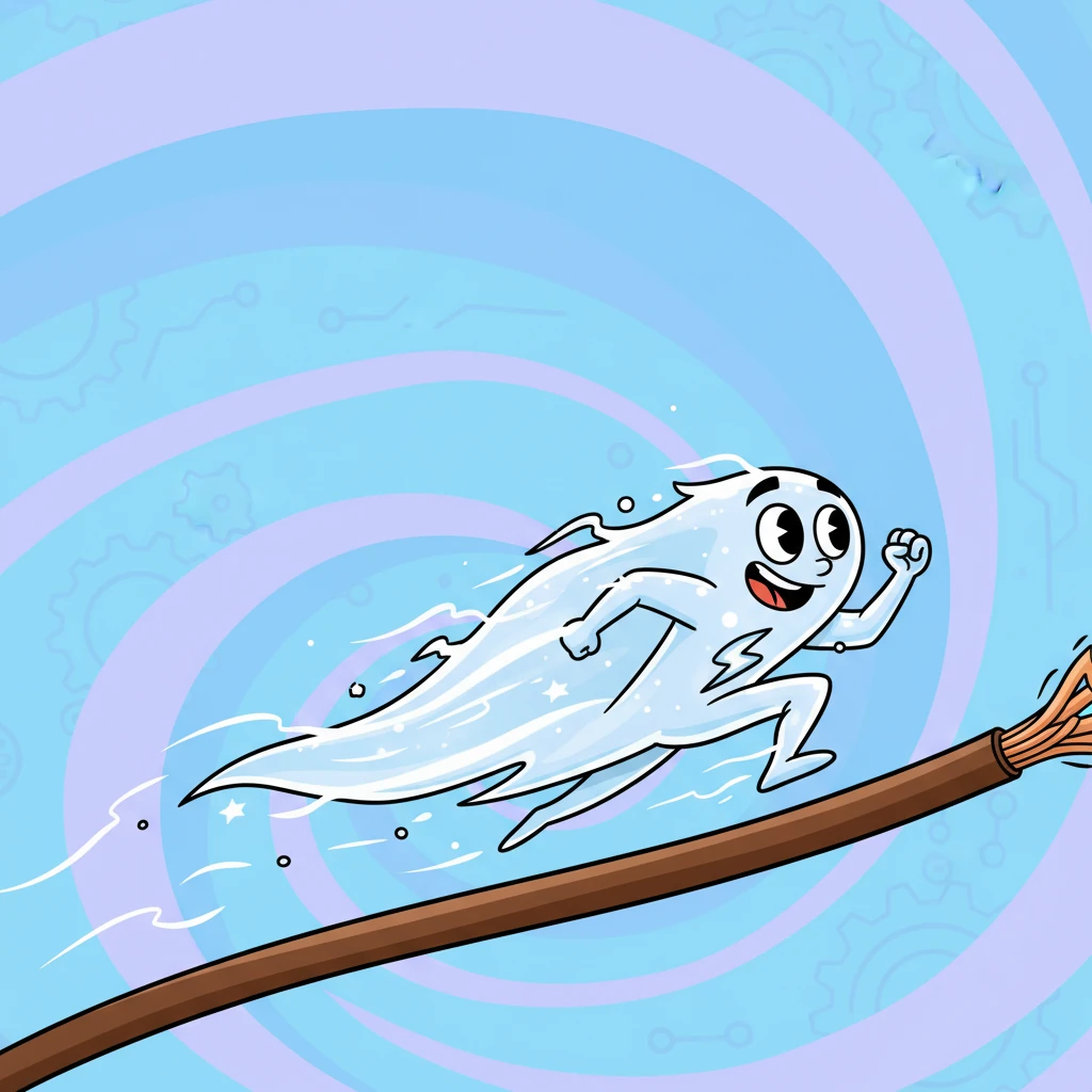 ومن الطرف الآخر، ينساب "أمبير" بسرعة ورشاقة عبر السلك، يبدو كتيار فضي لامع يتدفق بحرية. أمبير هو التيار الكهربائي، خفيف وسريع، يتوق دائمًا للمضي قدمًا في رحلته.