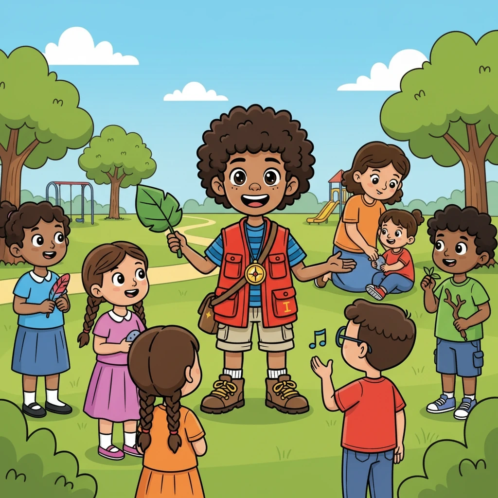 Isaiah continued to find treasures everywhere: a perfect leaf, a beautiful song, a helping hand. He gave each treasure away to his friends, sharing his newfound happiness. His friends began to wonder why he kept nothing for himself.