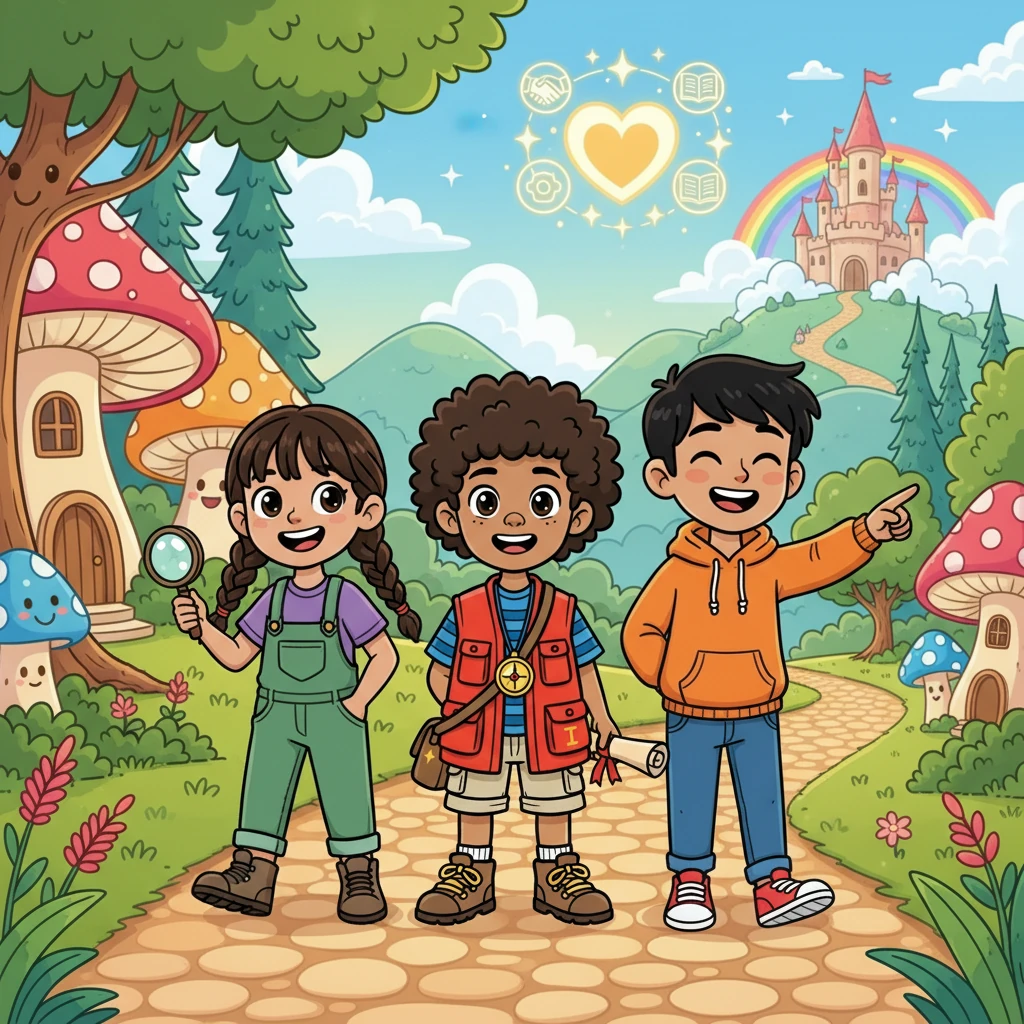 Now, Isaiah and his friends understood that the greatest treasure was not something they could hold, but something they could share: love, friendship, and faith. Together, they continued their journey, exploring the world with open hearts and grateful spirits.