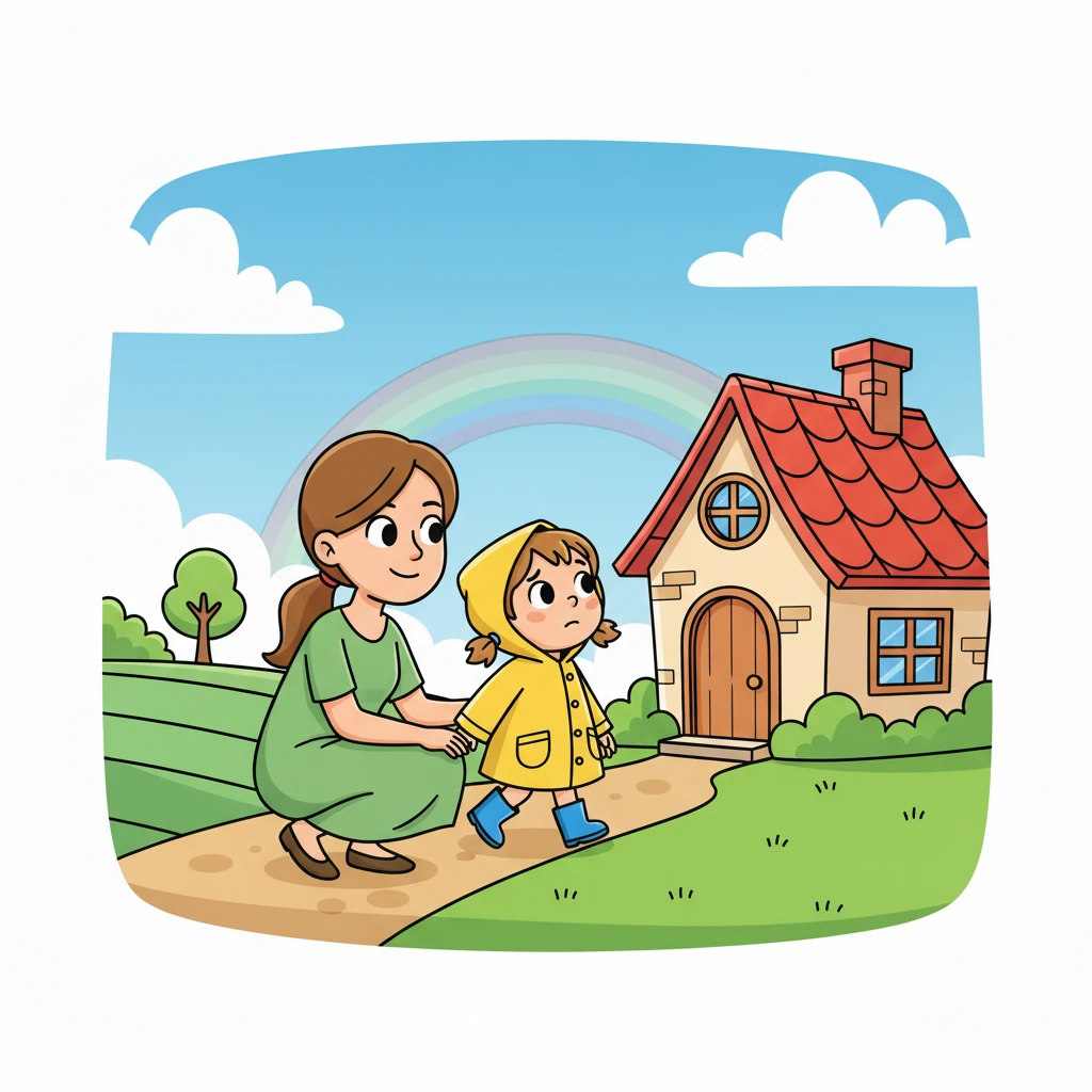 Apesar da história da vovó, Lila sentia que algo estava faltando. De volta para casa, ela compartilhou sua dúvida com a mãe, que a incentivou a buscar a verdade.