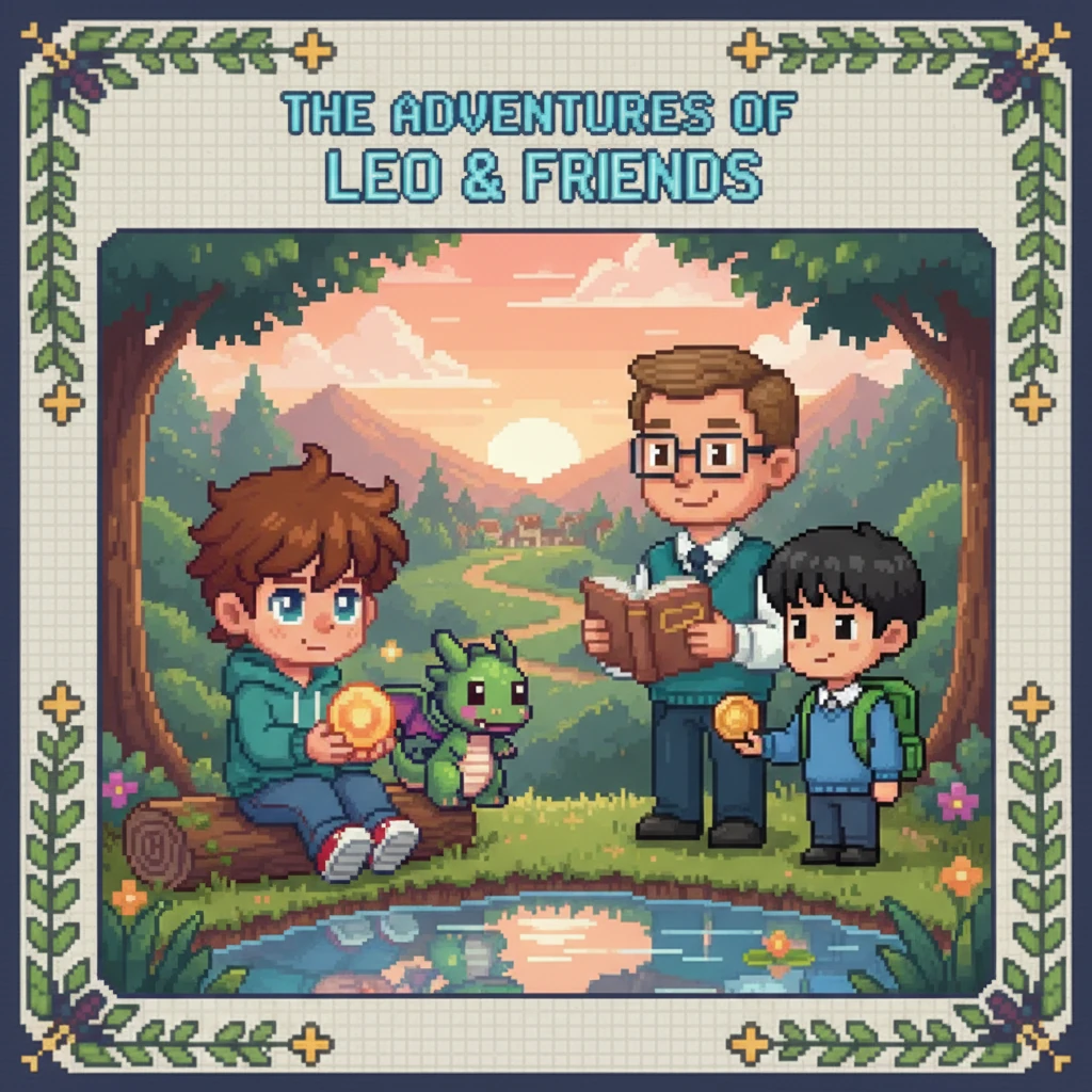 Leo's Big Day at School - educational