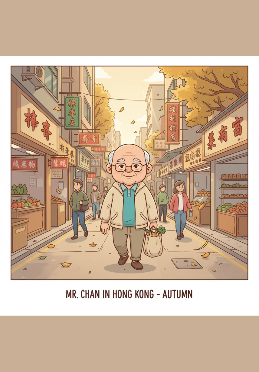 The seasons change in Hong Kong, from the humid summers to the crisp autumns, as Mr. Chan continues his career with newfound peace of mind. Each monthly contribution to his annuity is a solid brick in the foundation of his dream retirement.