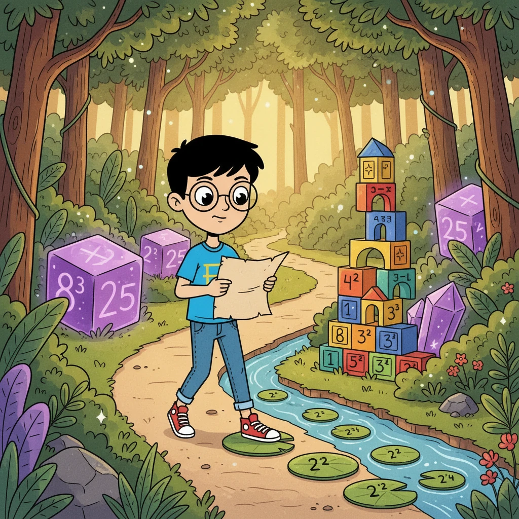 Aslan, haritadaki yönergeleri takip ederek ormanın derinliklerine doğru yola çıktı. Yolculuk sırasında, karşısına çeşitli engeller çıktı. Ancak üslü ifadeleri kullanarak bu engelleri aşabileceğine inanıyordu.