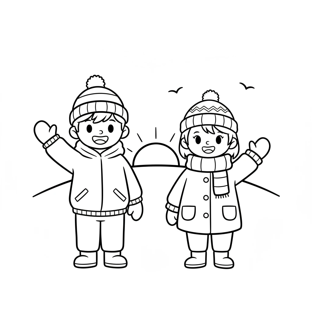 As the sun began to set, painting the sky with soft pinks, Flicker and Pip knew it was time to go home. They waved goodbye, promising to explore again very soon.