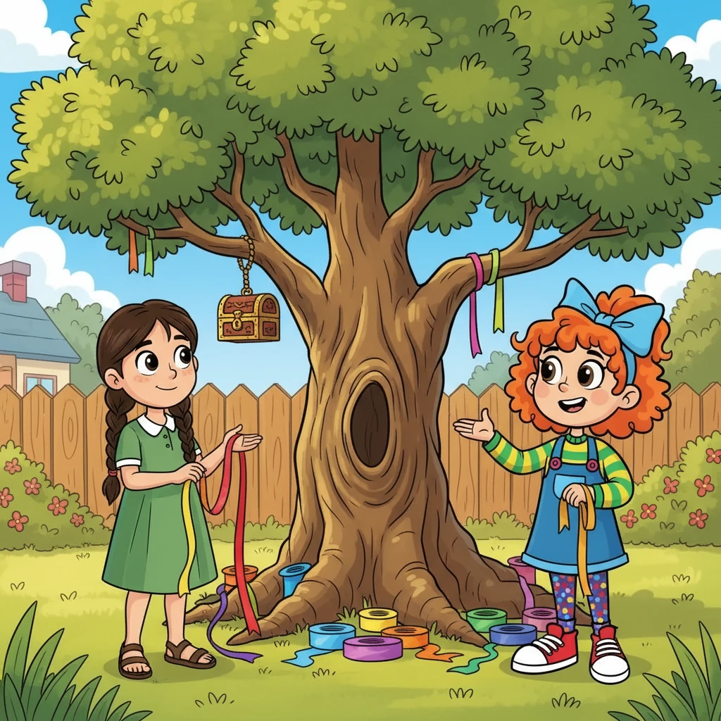 Элвира Дарияга өзүнүн кыялын айтты: алар короодогу эски даракты "Сырлар Дарагына" айландырышмакчы. Алар дарактын бутактарын түстүү ленталар менен кооздоп, сырларын жашыра турган кутуча илип коюшмакчы.