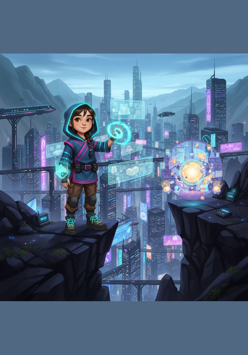 The wind caught her voice and carried the stories through deep valleys and high mountain passes. The mountain birds memorized the melodies of her words and carried them on their wings far beyond the horizon.