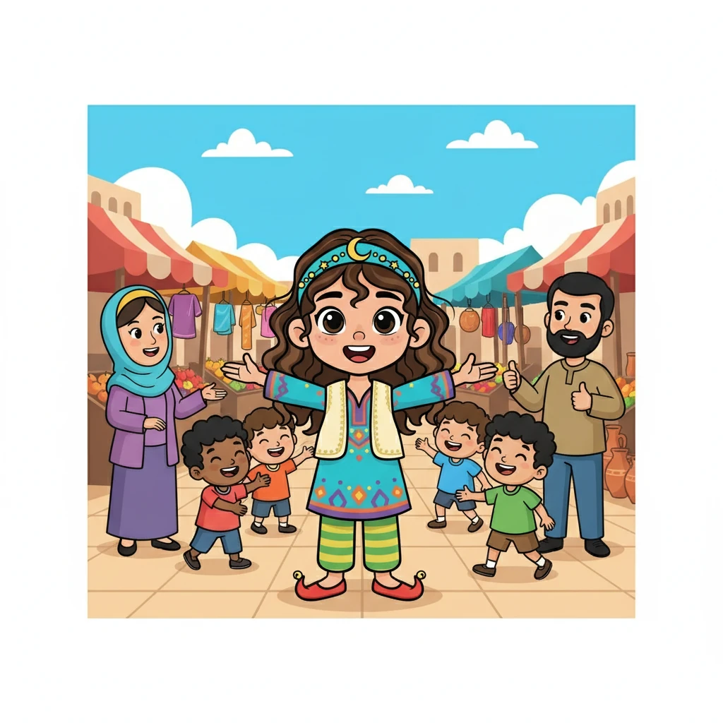 بمساعدة والديها ومعلمتها، تعلمت ديم كيفية التعامل مع المتنمرين. بدأت بالوقوف في وجههم، وتكوين صداقات جديدة، والثقة بنفسها. بدأت ديم تشعر بالسعادة مرة أخرى.