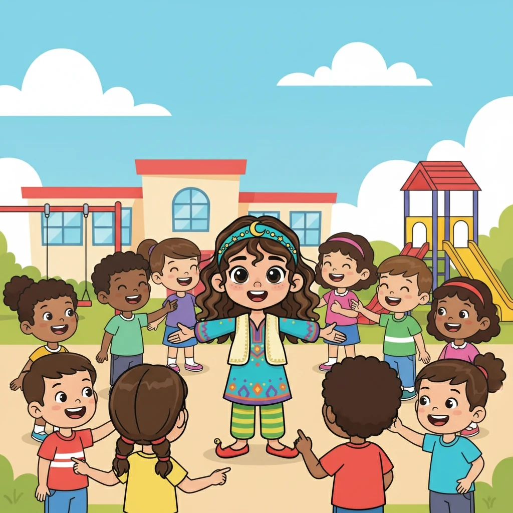 في النهاية، أصبحت ديم فتاة واثقة من نفسها، ولديها الكثير من الأصدقاء. أدركت أن الشجاعة والثقة بالنفس هما أقوى الأسلحة ضد التنمر. أصبحت ديم مثالًا يحتذى به في مدرستها.