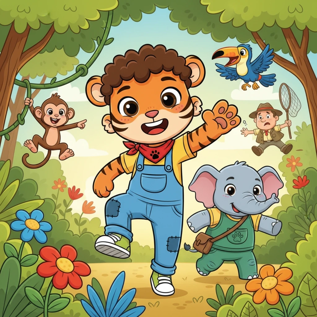 Tiger Ka Jungle Rescue - Adventure stories