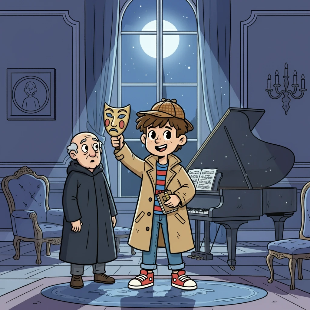 Con un colpo di scena finale, Marco smaschera l'assassino, rivelando la verità dietro il mistero della Sonata al Chiaro di Luna. La giustizia è fatta, e la villa torna silenziosa, sotto la luce della luna.