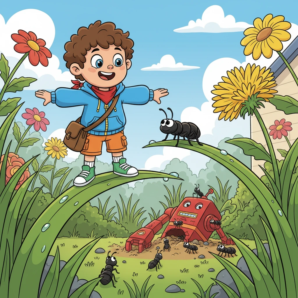 Milo and the Backyard Jungle - 冒险故事