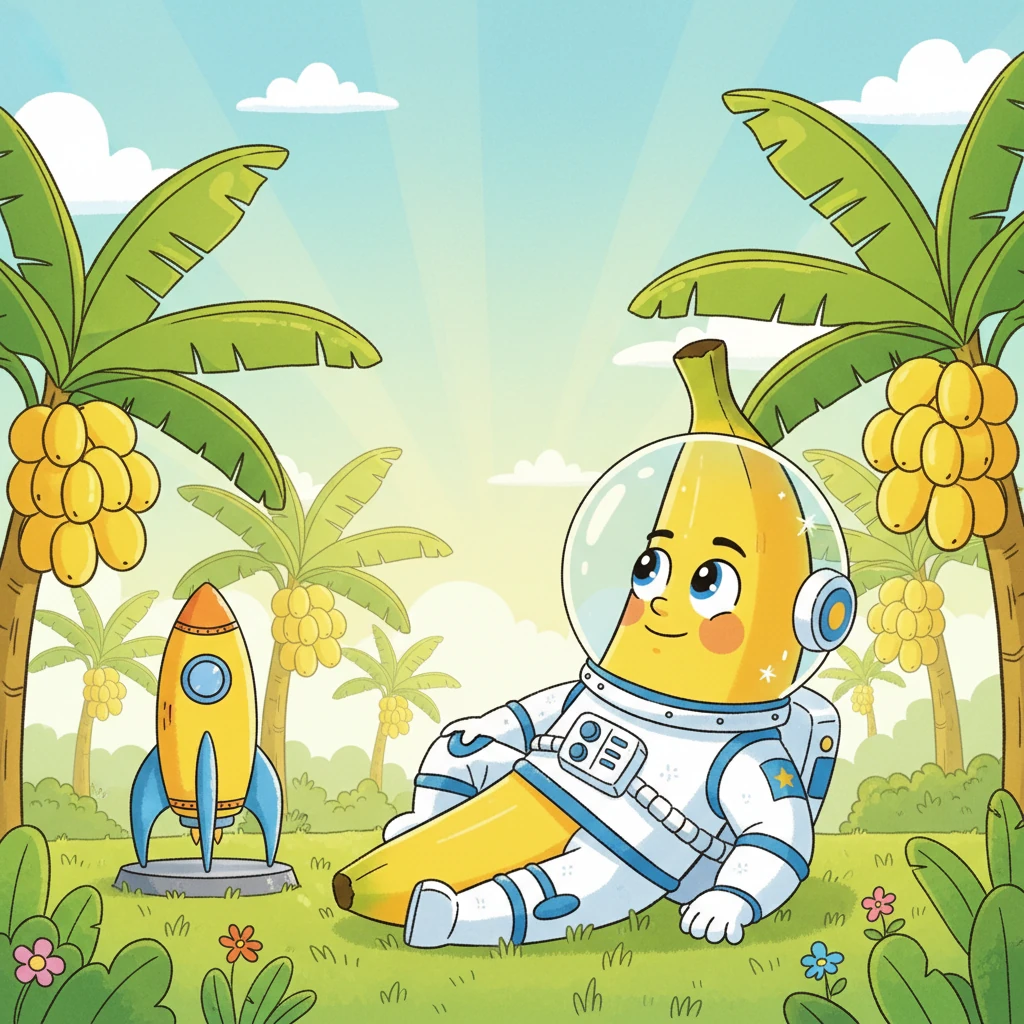 蕉蕉的太空之旅 by Mu Ryan