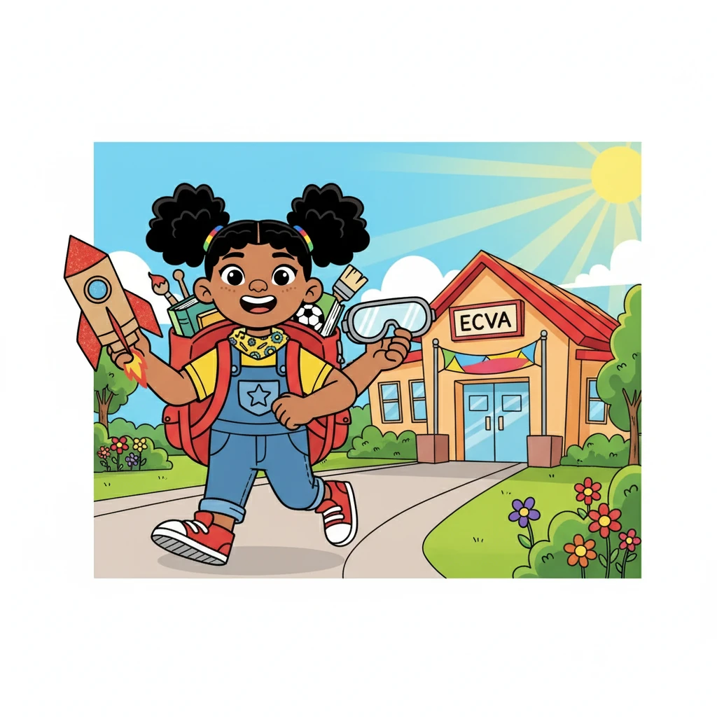 “Los Sábados Mágicos de la ECVA” - creative