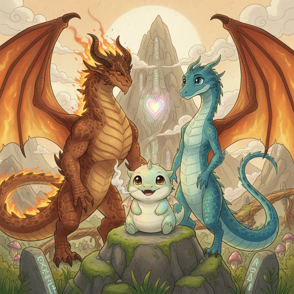 The Heart of Whispering Peaks - 童话故事