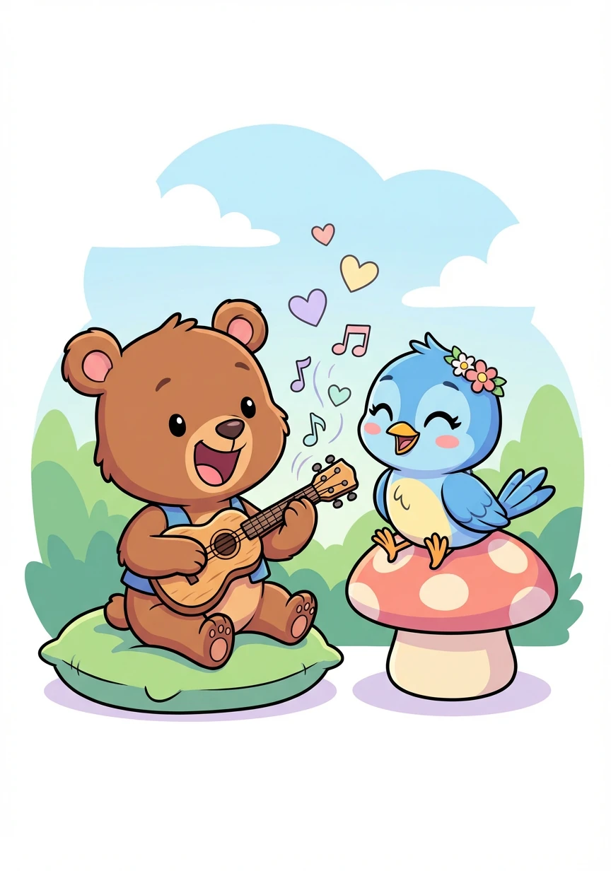 One day, while practicing a new song, Francis dedicates it to Cadence, expressing his admiration for him through music.