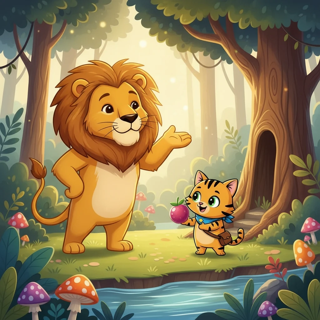 Piko dan Raja Singa menghabiskan hari-hari mereka bersama, belajar satu sama lain. Piko belajar tentang kekuatan dan kebijaksanaan, sementara Raja Singa belajar tentang keberanian dan persahabatan. Mereka hidup bahagia selamanya.