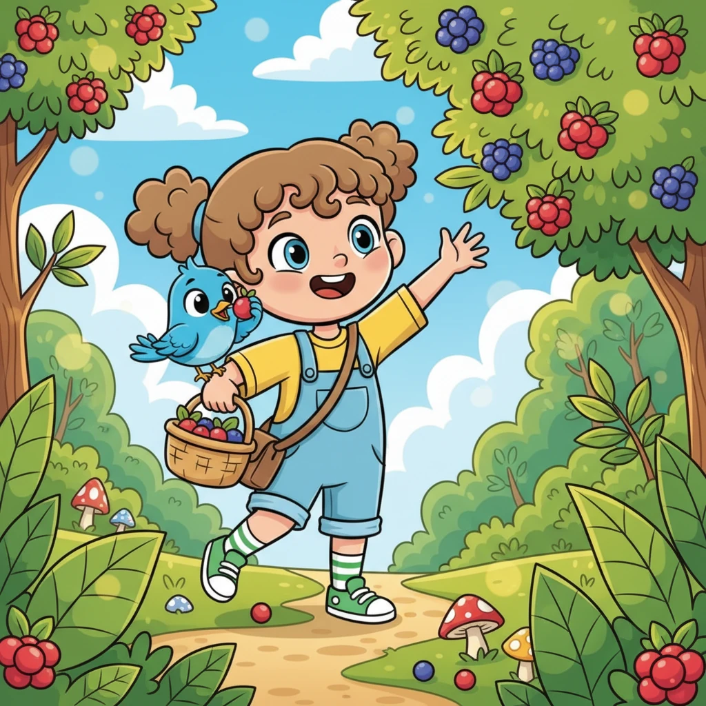 Lily and Pip's Berry Surprise - 教育ストーリー