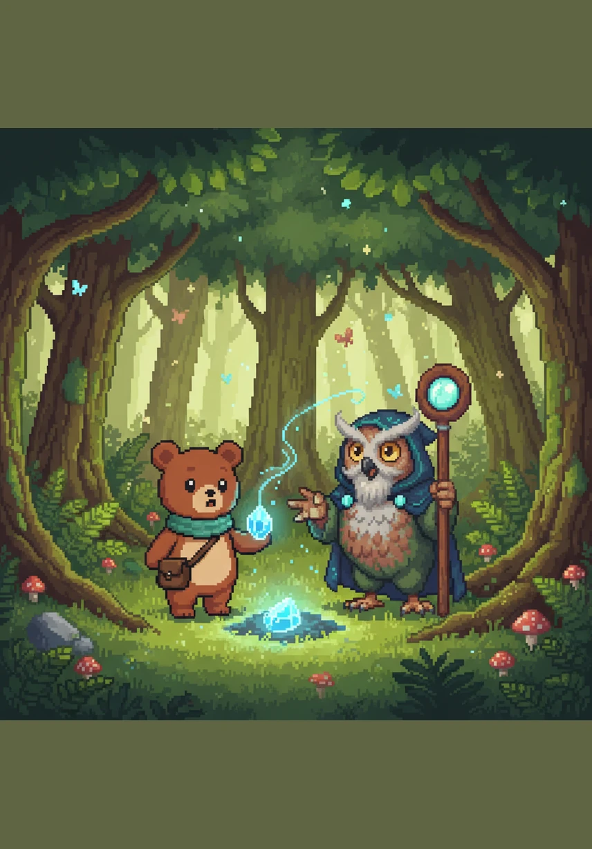 في تحدي تركيب الصور المقطوعة، استطاع الثعلب فادي بذكائه أن ينهي صورته ويحل الأحجية قبل نونو بمهارة. شعر نونو بالغيرة الشديدة وصاح 'أنا أكره هذه الألعاب السخيفة'، وقام ببعثرة كل قطع الأحجية الملونة على العشب الأخضر وهو يبكي من شدة الغضب.