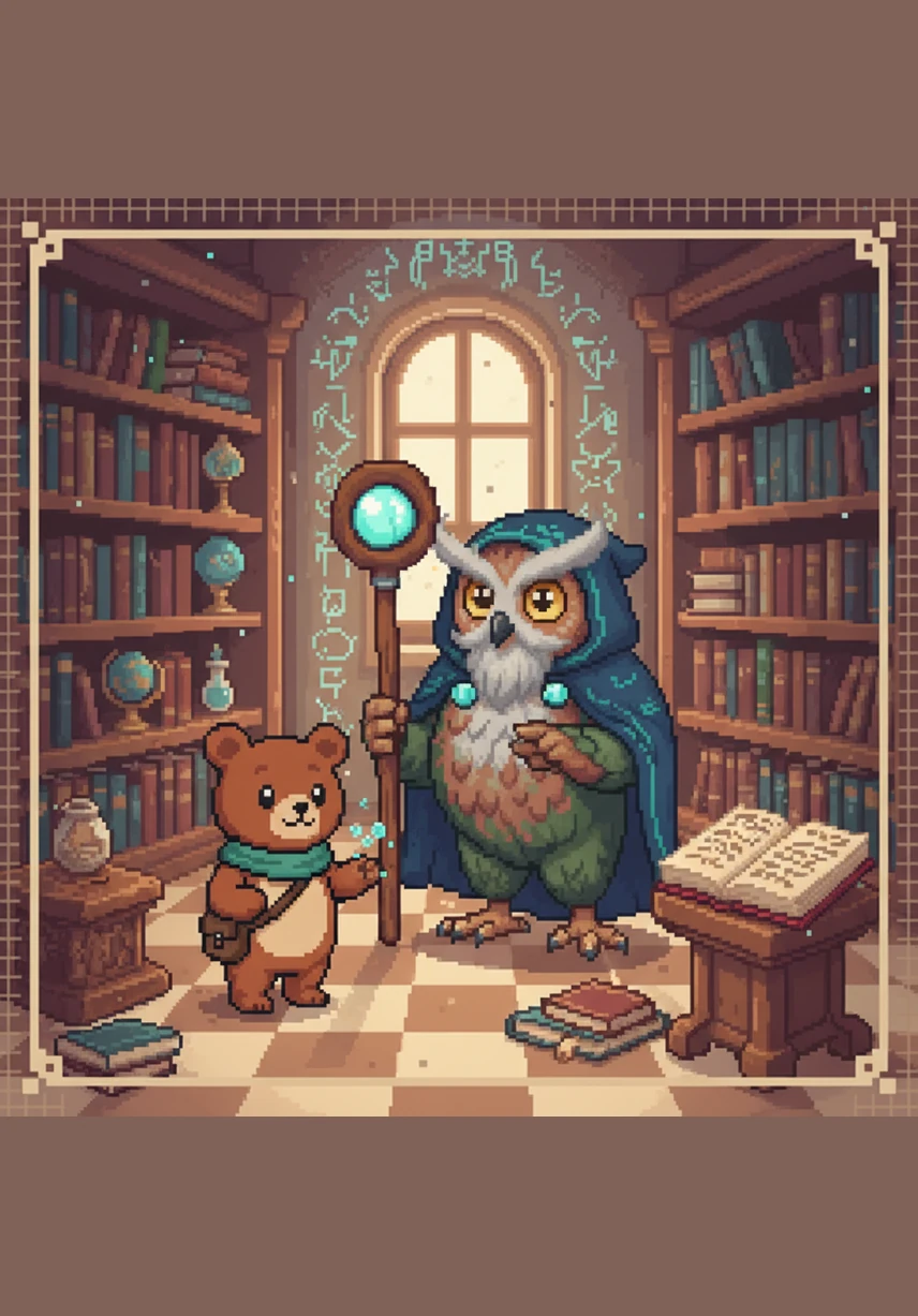 بدأ البوم بوم بتعليم نونو تمارين سحرية للهدوء، مثل أخذ نفس عميق والعد ببطء حتى عشرة، وتخيل نفخ بالون كبير لإخراج كل الغضب. رفع نونو يديه الصغيرتين إلى السماء ثم أنزلهما ببطء وهو يزفر الهواء بهدوء، وشعر لأول مرة بسكينة جميلة تملأ قلبه الصغير.