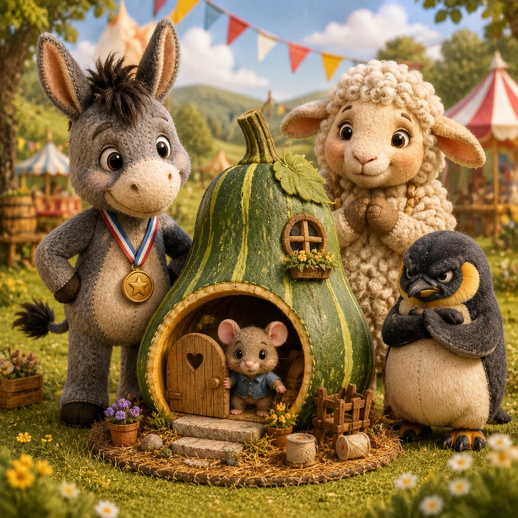 Muffin's Extraordinary Marrow - fairy-tale