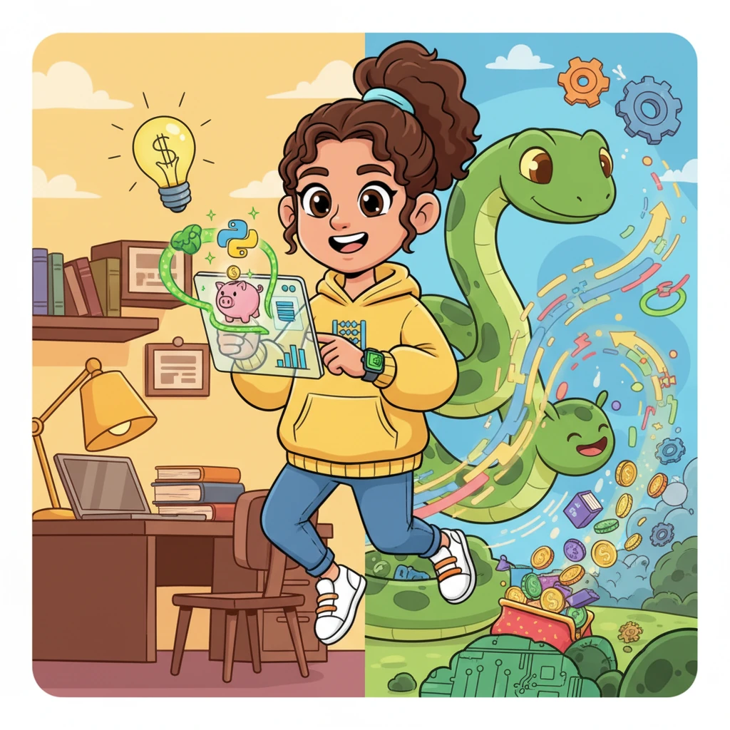 Penny's Python Purse: A Coding Adventure - educational