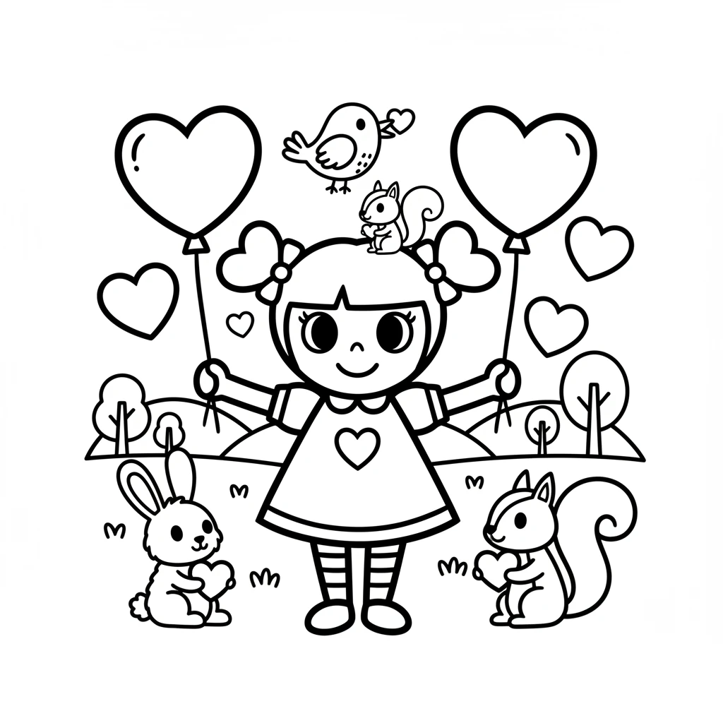 valentine coloring pages - coloring pages
