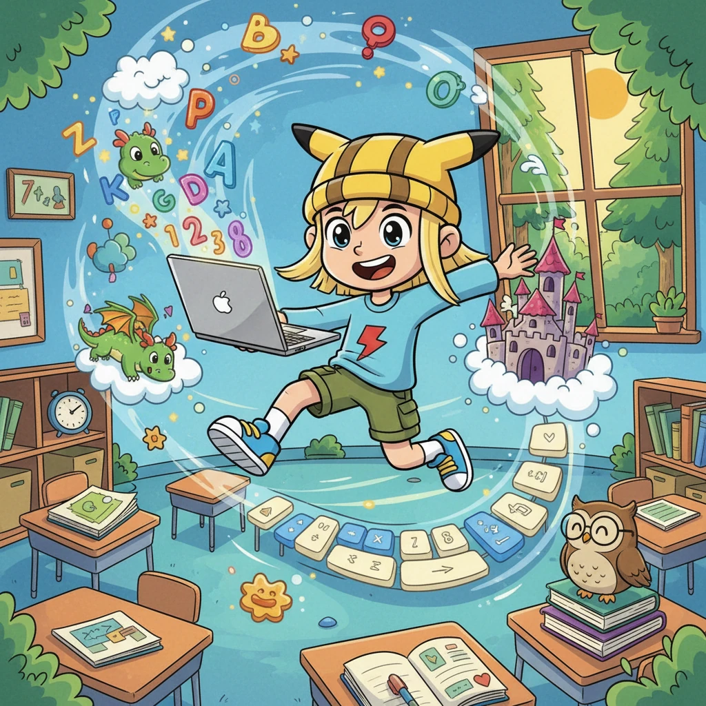 Max's Chromebook Quest - Educational stories