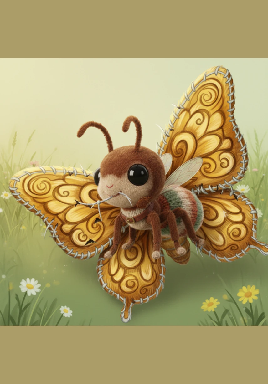 Using her sharp little teeth, Zippy began to gnaw through the sticky, stubborn threads one by one. Snip, snip, snip went her tiny jaws as she worked tirelessly under the warm morning sun.