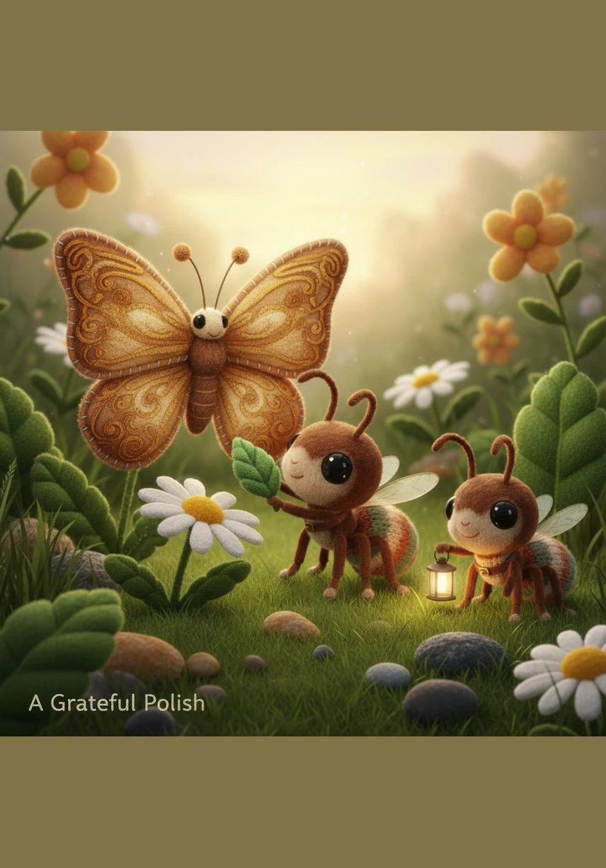 Word of Zippy’s heroism spread through the garden, and soon beetles, ladybugs, and even earthworms arrived to show their gratitude. They brought her the finest leaves and shared stories of her kindness with everyone they met.