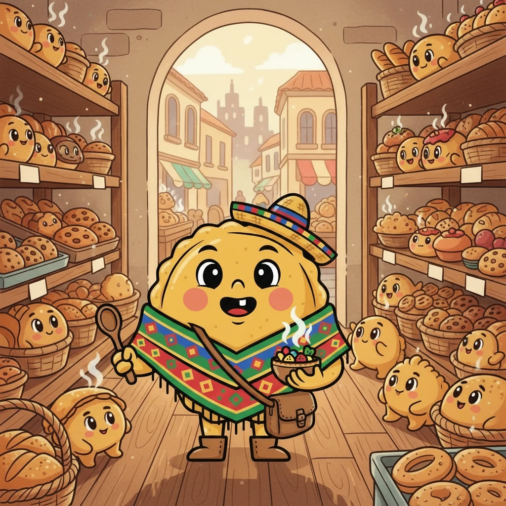 story book Empanadas Express