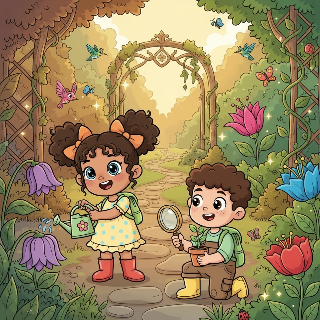 The Secret of the Faded Garden