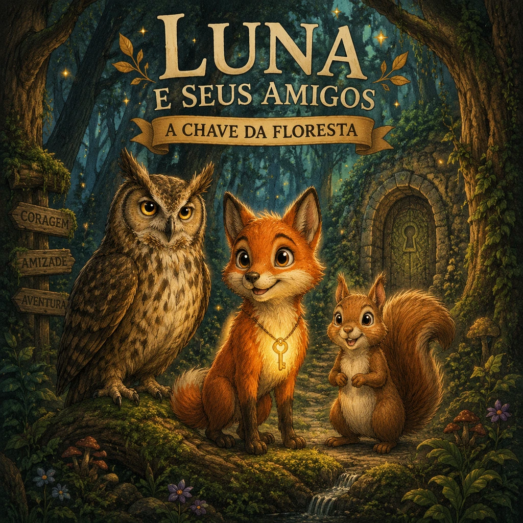 A Raposa Luna e o Segredo da Floresta - Fairy tales