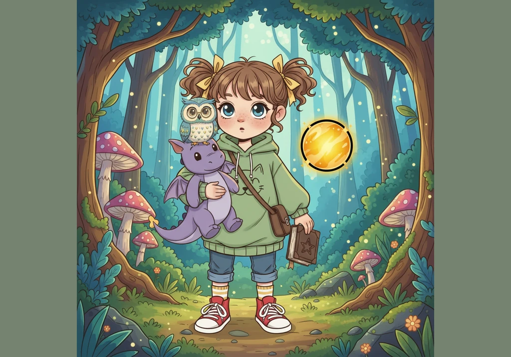 Сова сказала Лине, что этот лес полон настоящих чудес, но увидеть их может только тот, в чьем сердце живет искреннее любопытство и доброта. Именно эти