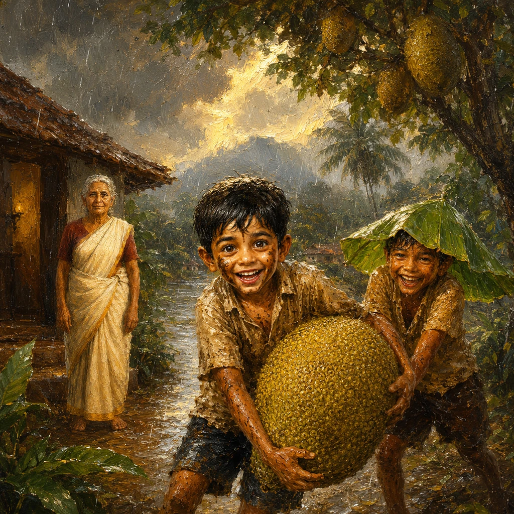The Rain and the Golden Jackfruit