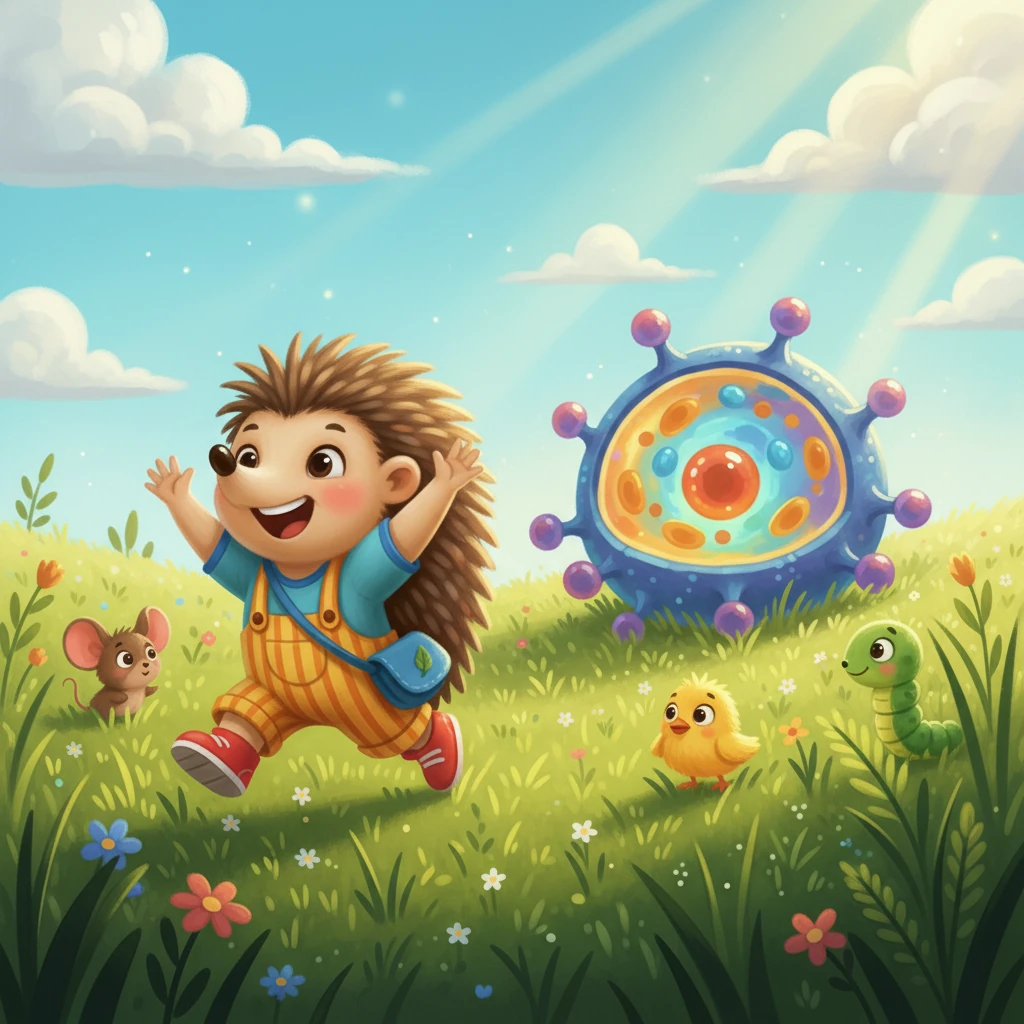 بوف با آرامش گفت: "ناراحت نباش، تیغک کوچولو. ما می‌توانیم کاری کنیم. باید همه حیوانات را جمع کنیم و از آن‌ها بخواهیم که کمک کنند." تیغک از این ایده خوشحال شد و به سرعت به دنبال دوستانش رفت.