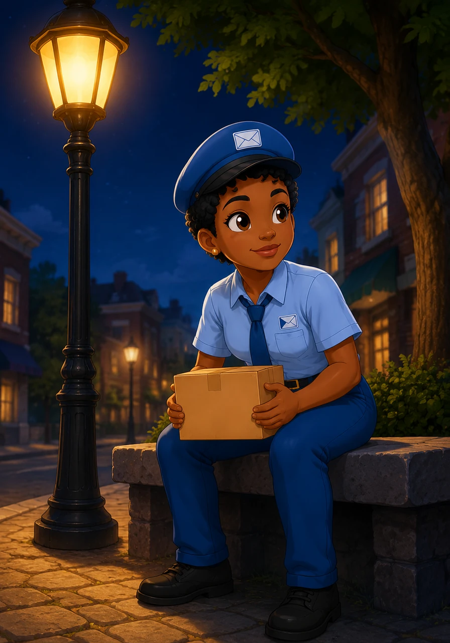 Kenneth sat down on a cool stone bench beneath a large street lamp, taking a deep breath to calm his racing heart. He closed his eyes for a moment, then opened them with a new spark of determination, deciding to use his eyes as his superpowers. He began carefully scanning the streets for familiar landmarks or someone who might look helpful.